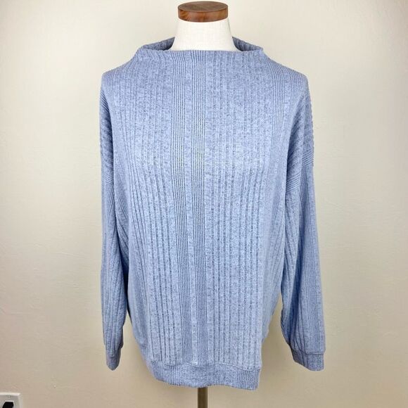 Hello Nite Ribbed Boatneck Cozy Sweater - Picture 1 of 6